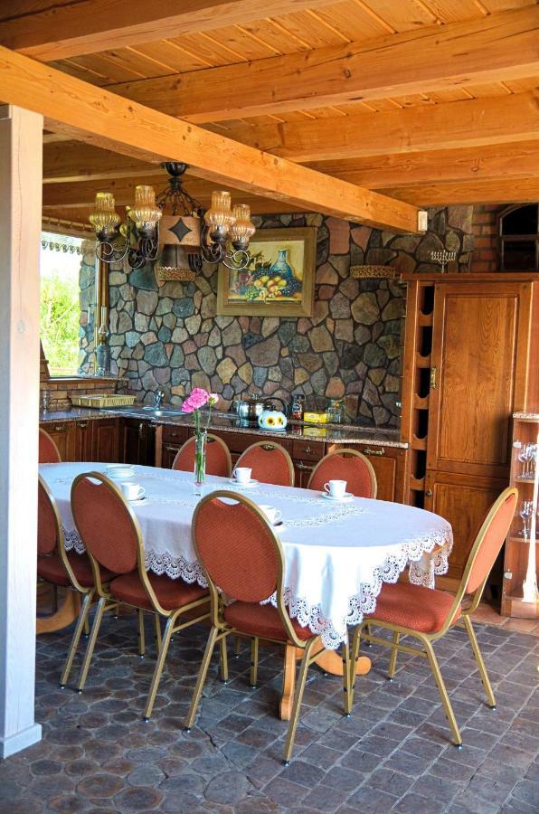 Villa Dom Na Wodzie Mazury Dzwierzuty Exterior foto